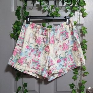 Disney Hawaiian Pajama Shorts